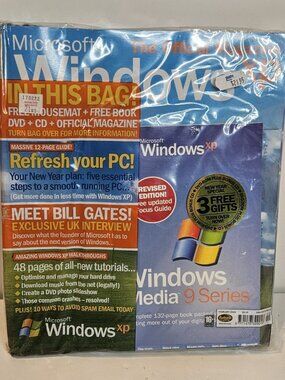 Official Windows XP Magazine Issue 28 Feb 2004 With Gifts Inside New Sealed